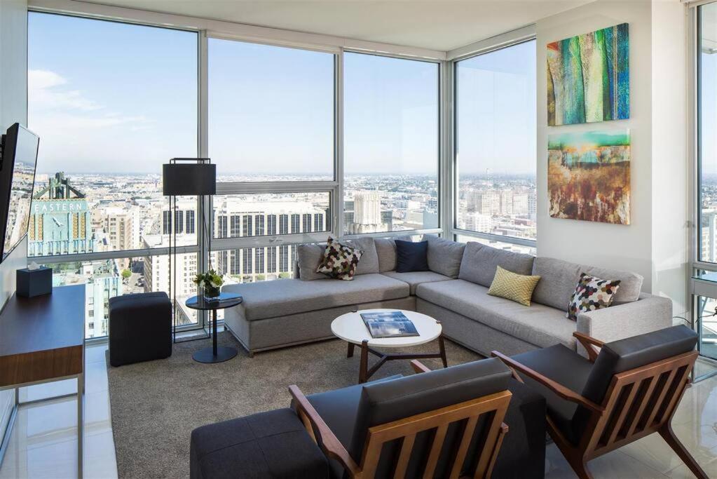 Top Floor High Rise 3 Bed Dtla Skyscraper Penthouse ロサンゼルス エクステリア 写真