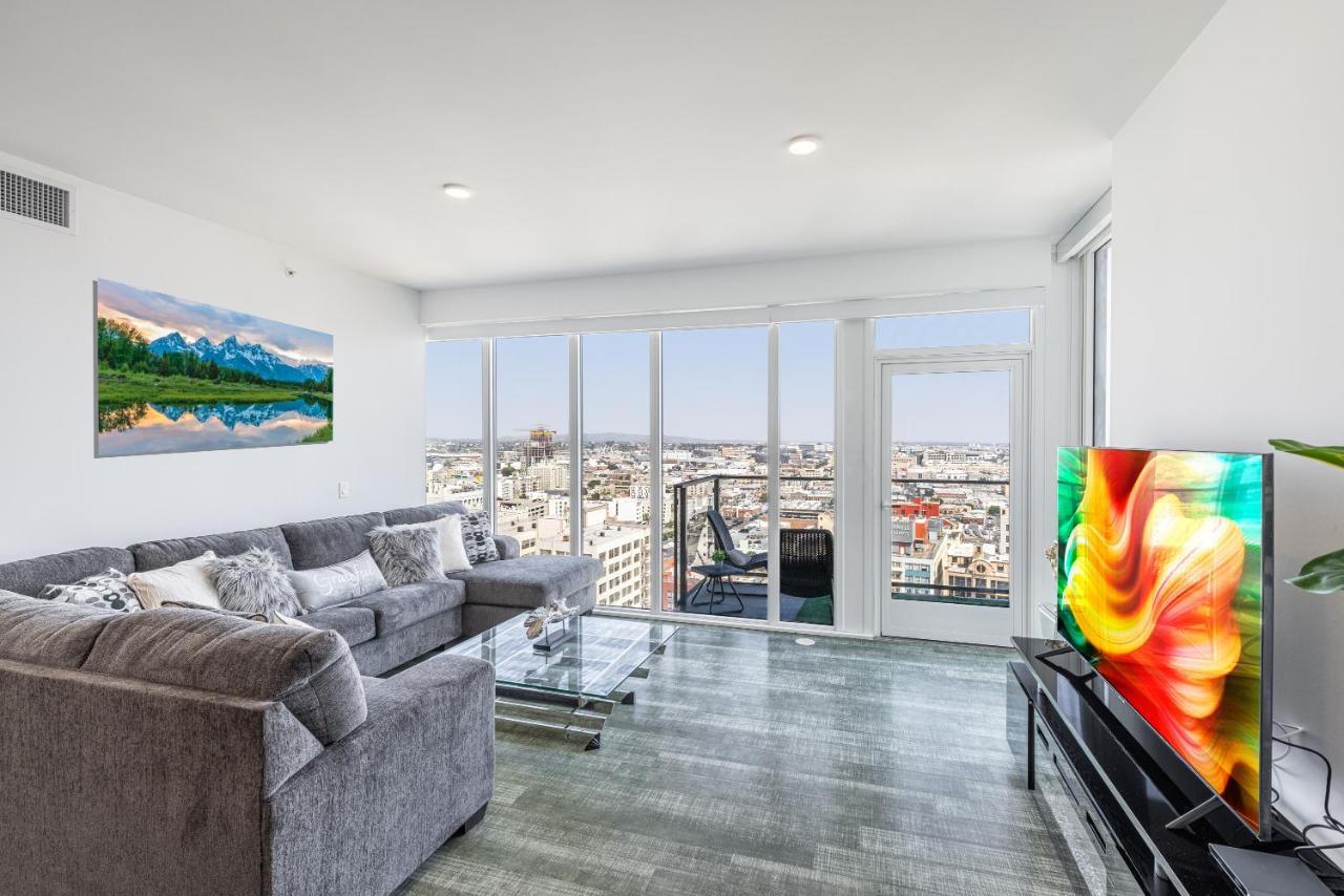 Top Floor High Rise 3 Bed Dtla Skyscraper Penthouse ロサンゼルス エクステリア 写真