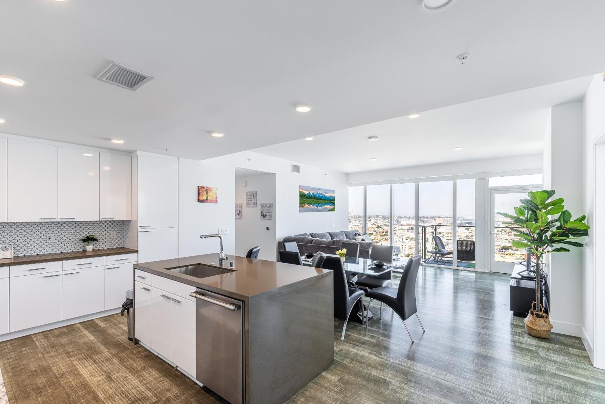 Top Floor High Rise 3 Bed Dtla Skyscraper Penthouse ロサンゼルス エクステリア 写真