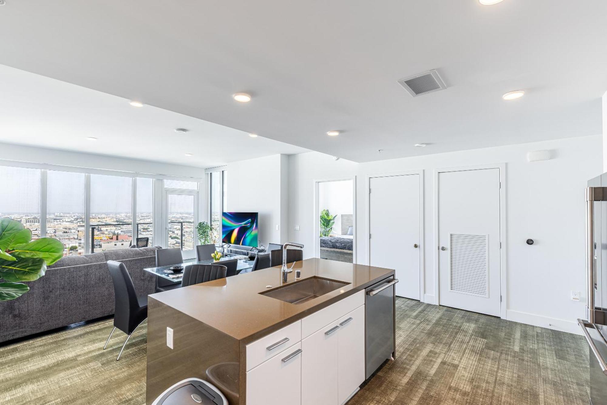 Top Floor High Rise 3 Bed Dtla Skyscraper Penthouse ロサンゼルス エクステリア 写真