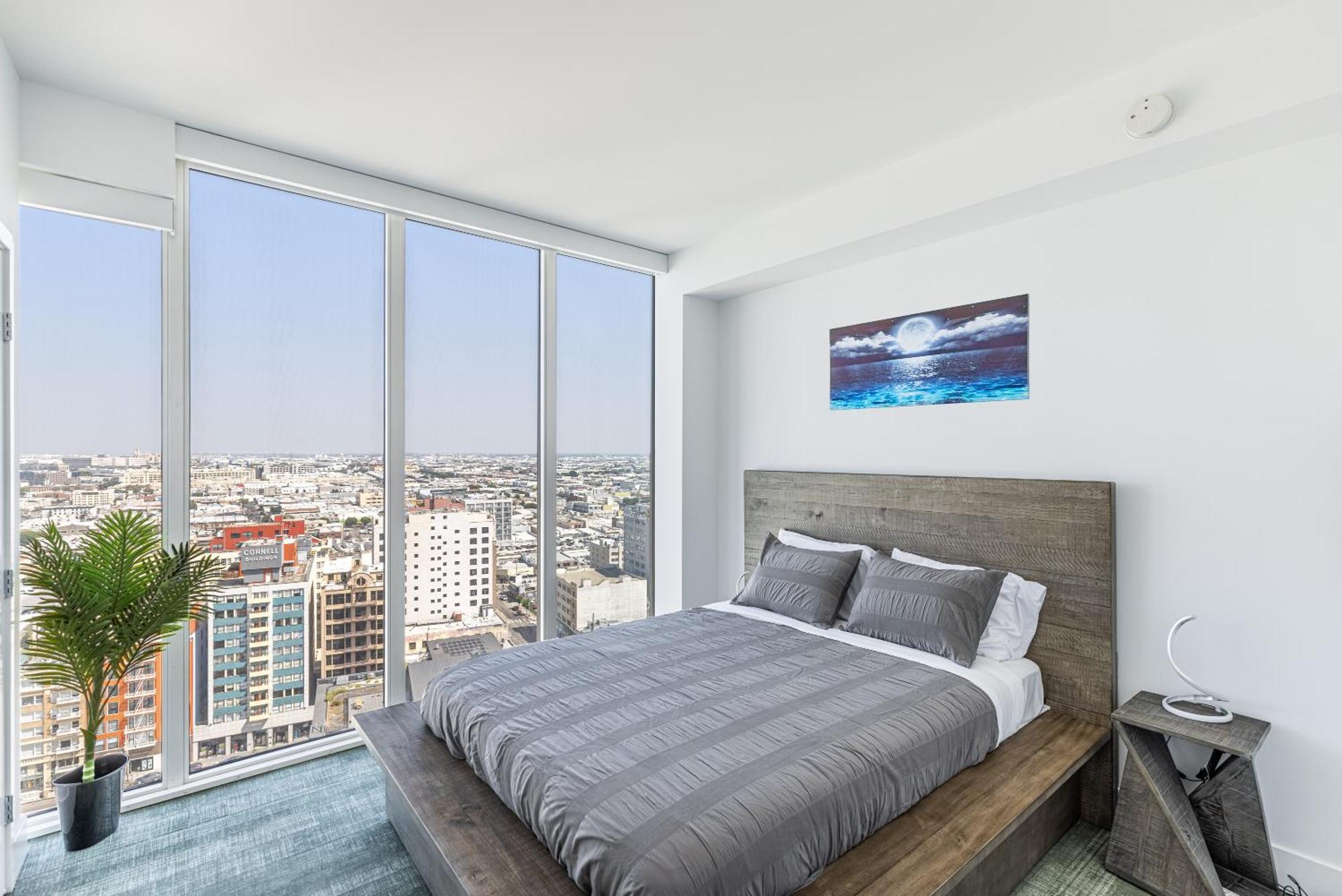 Top Floor High Rise 3 Bed Dtla Skyscraper Penthouse ロサンゼルス エクステリア 写真